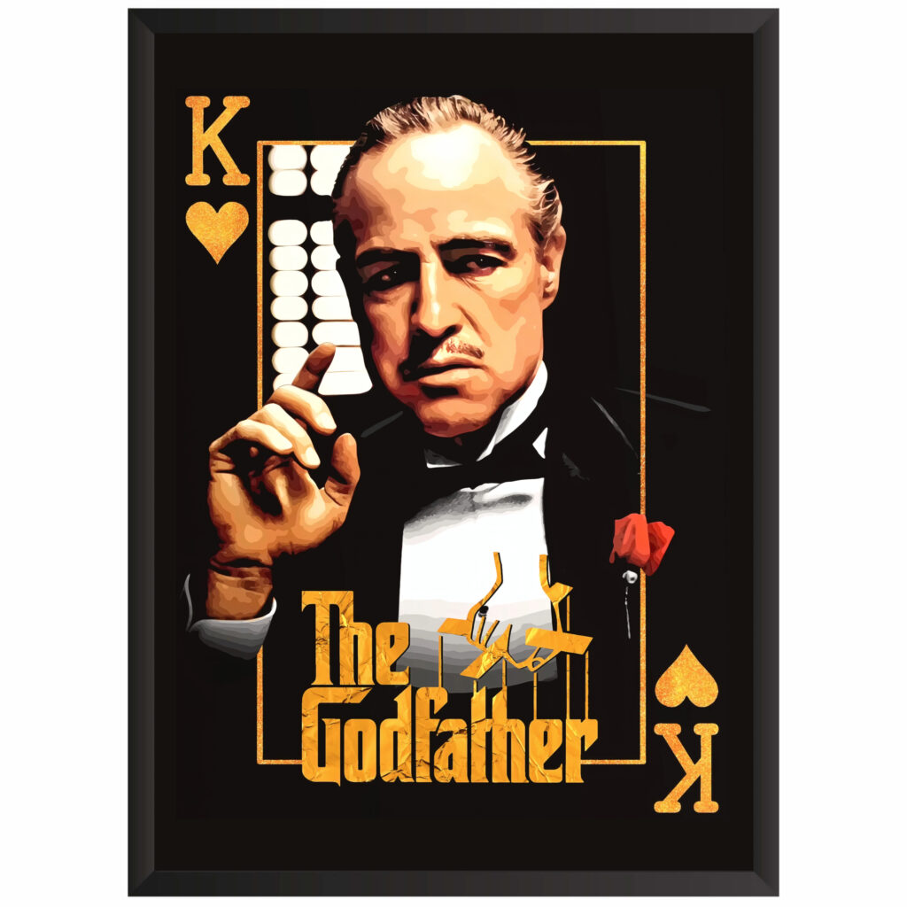 Plakat obraz w ramce młodzieżowy The godfather