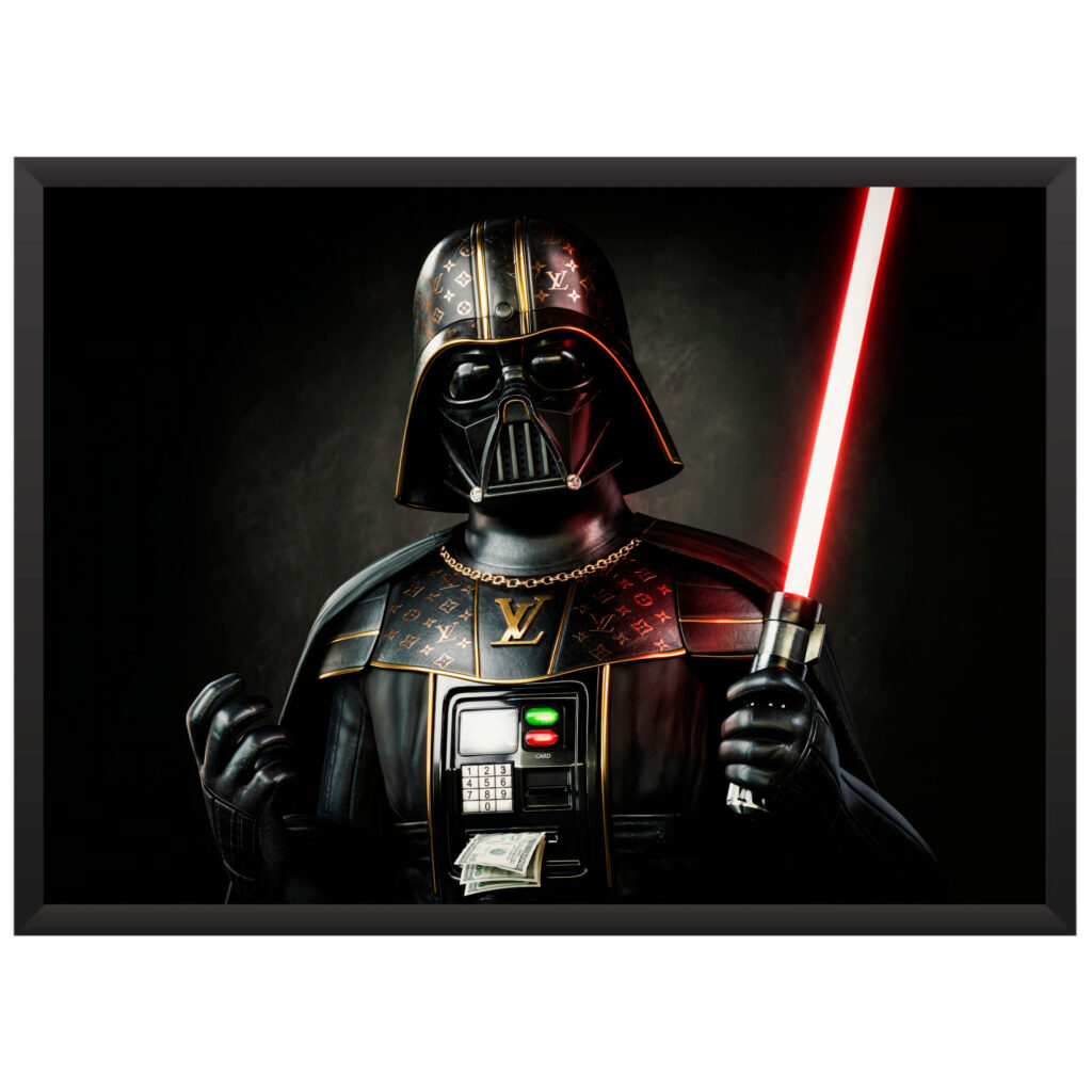 Plakat obraz w ramce młodzieżowy vader