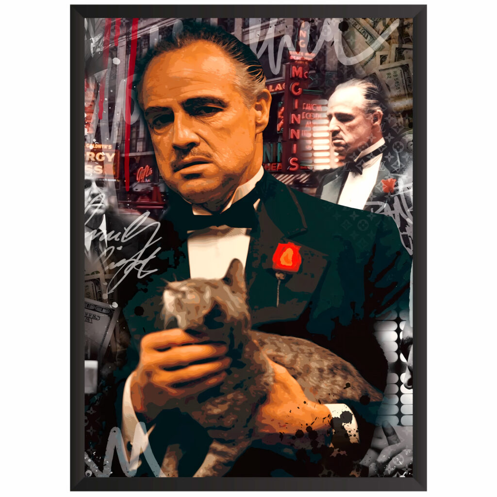 Plakat obraz w ramce młodzieżowy The godfather