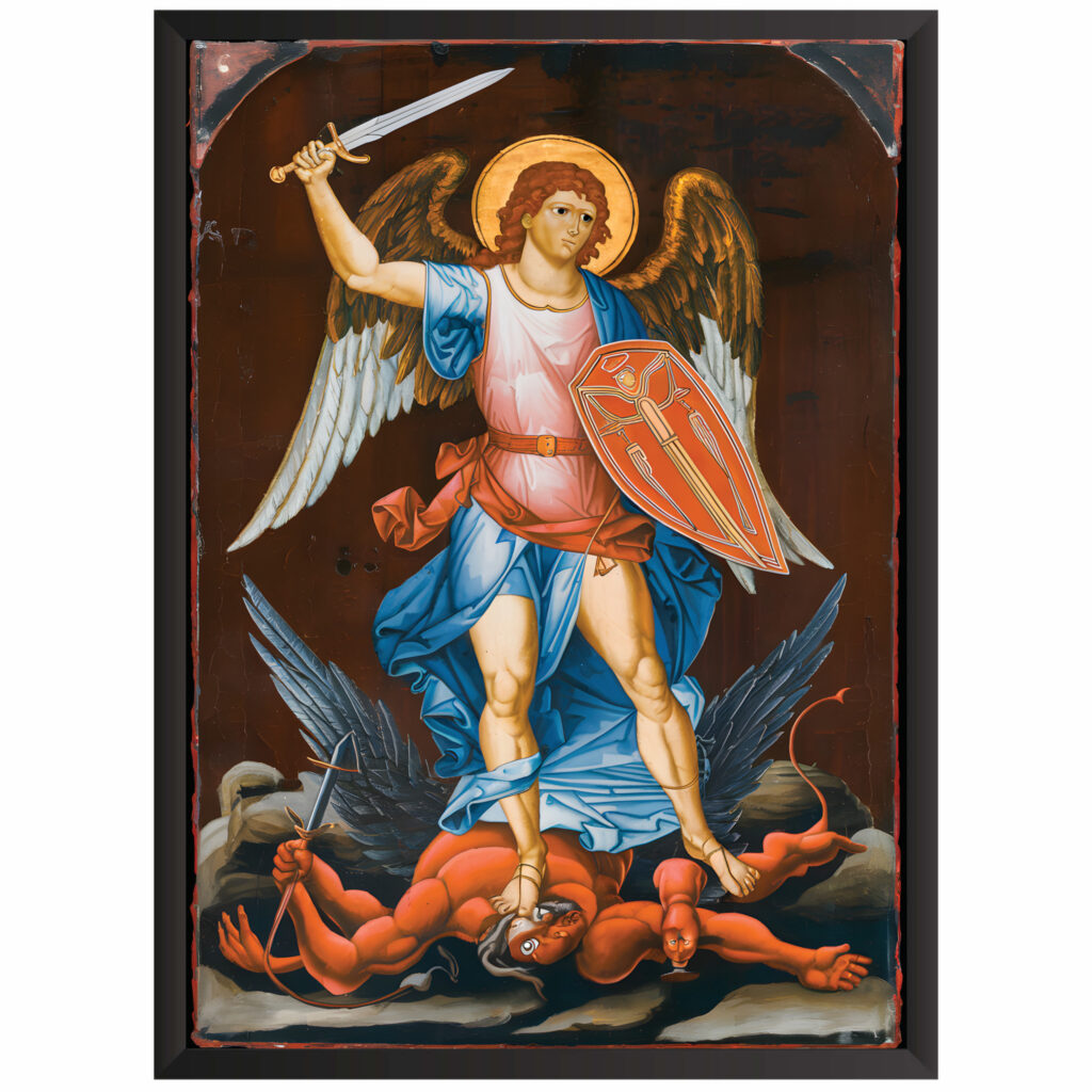 Plakat Obraz Religijny Archanioł