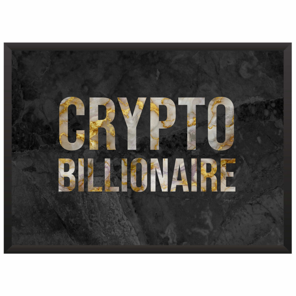 Plakat obraz w ramce młodzieżowy money crypto