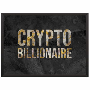 Plakat obraz w ramce młodzieżowy money crypto