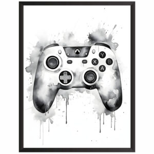 Plakat obraz w stylu gaming pad