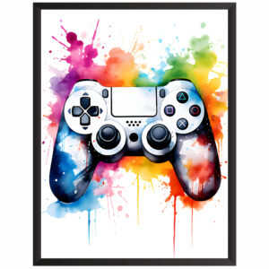 Plakat obraz w stylu gaming pad
