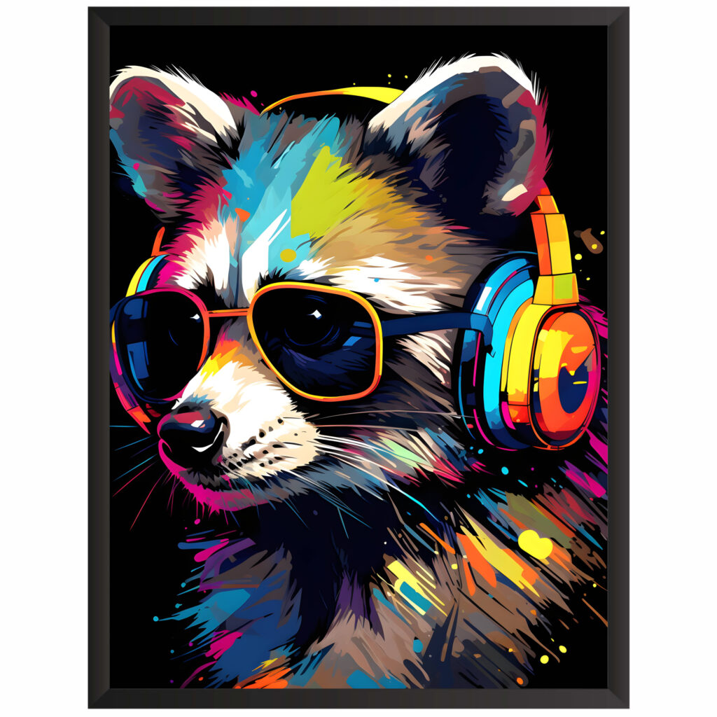 Plakat obraz w stylu gaming szop