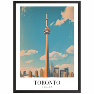 Plakat motyw podróżniczy Toronto