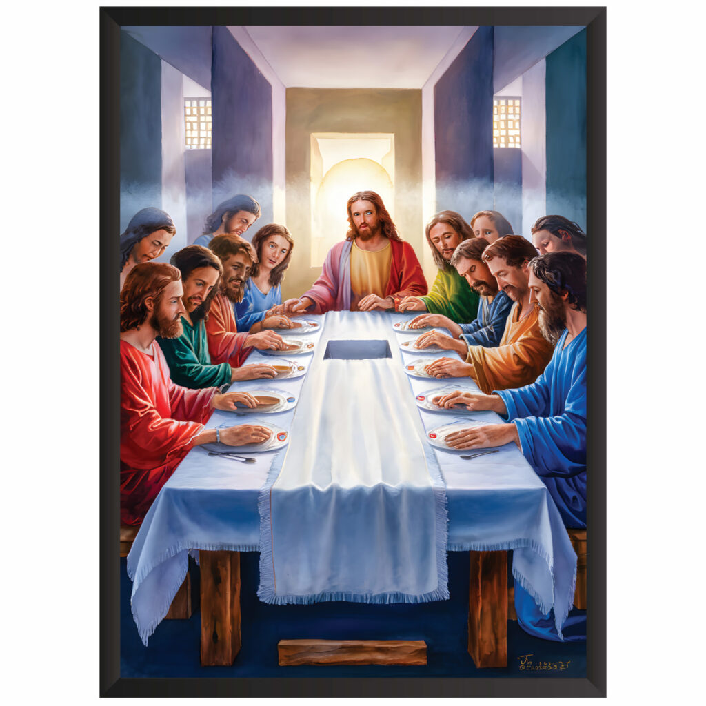 Plakat Obraz Religijny Wieczerza